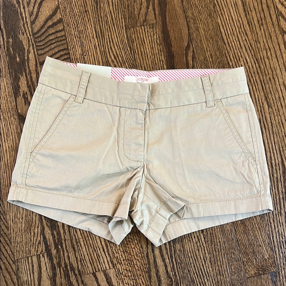 Women’s J. Crew Chino Shorts - Khaki